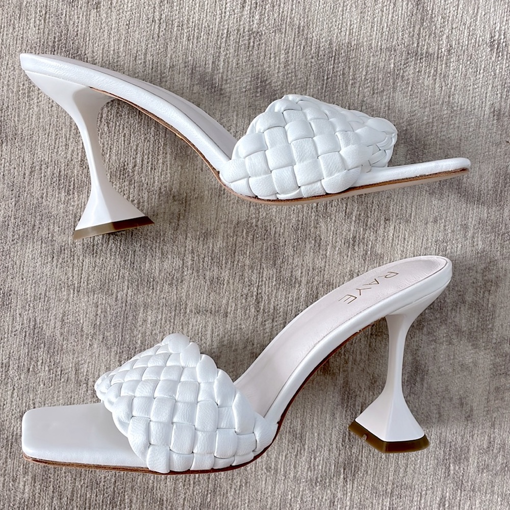 RAYE | Woven Heel White | Size 10 - Picture 3 of 15